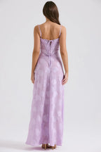 Gretchen Long Summer Dress with Open Back
