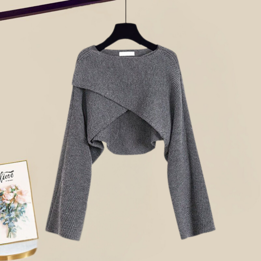 DuoChic 2-in-1 Knit Dress Set
