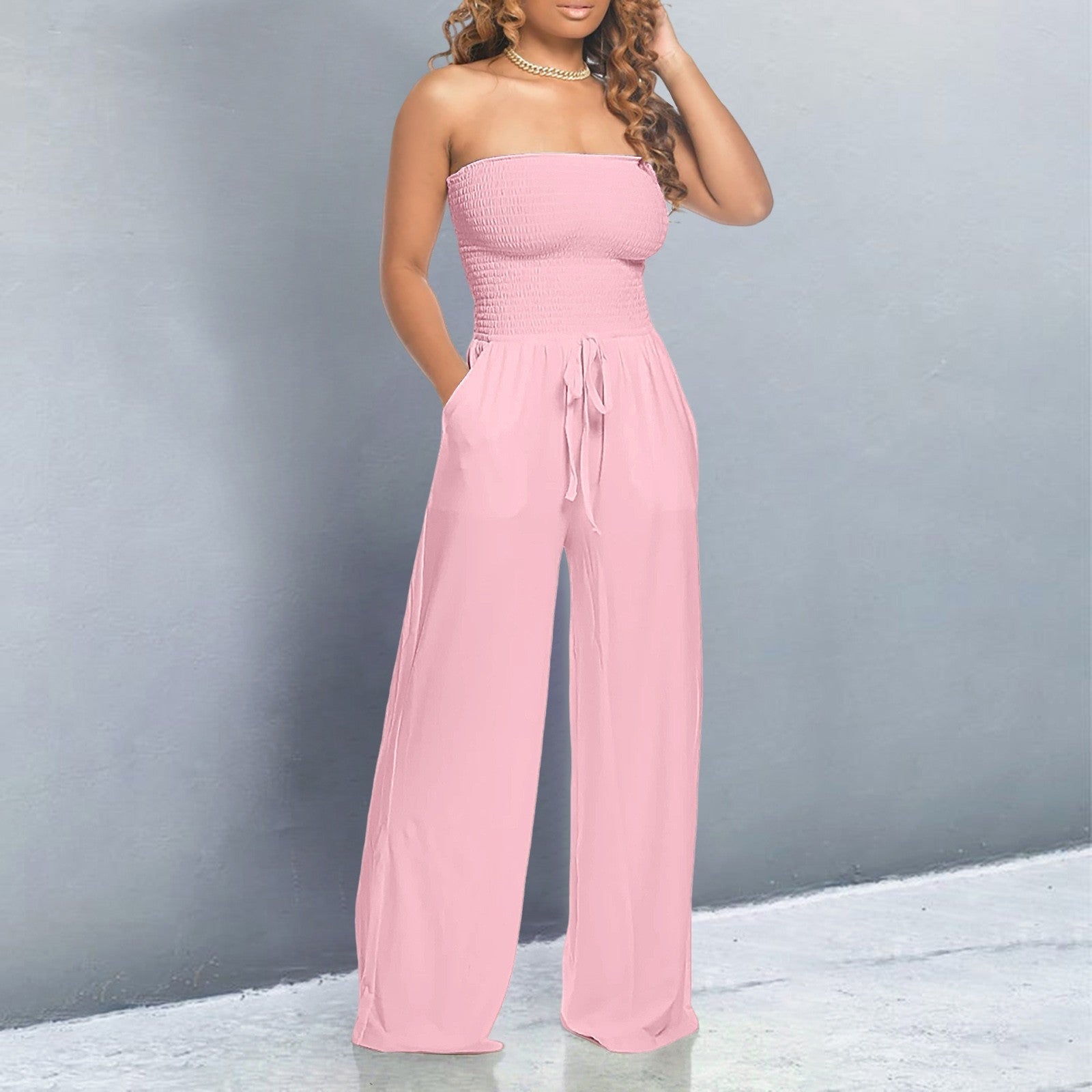Bella Off-Shoulder Jumpsuit