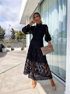 Lace Summer Party Maxi Dress
