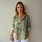 Arlene Chic Floral Print Blouse