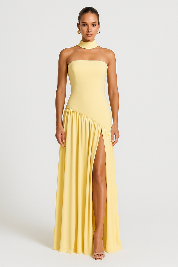 Deborah Elegant Strapless Dress
