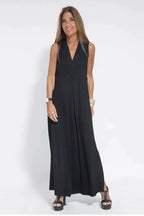 Juno Elegant Long Dress with Cardigan